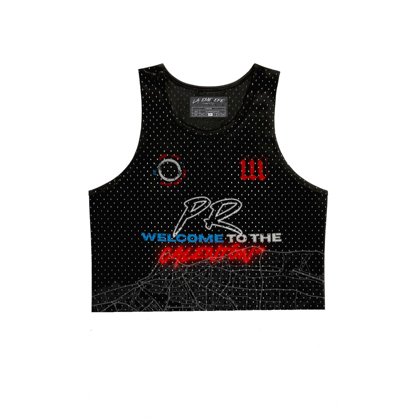 “CalentÓn” Running Crop Top