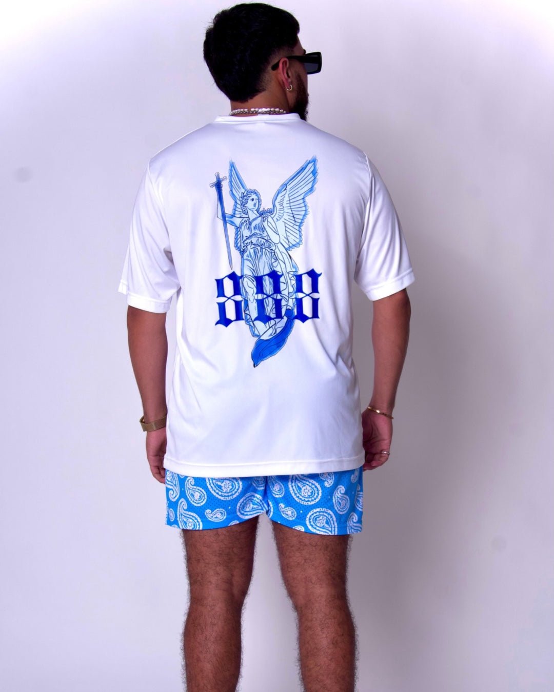 Blue Angel Oversized T-shirt - Molty.fit